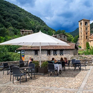 Beget village in La Garrotxa Natural Park, BEGET, Girona, 2021 (photo)