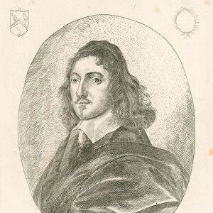 Bulstrode Whitelock (1605-75), commissioner of the Great Seal under Cromwell (engraving)