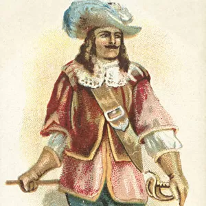 Cavalier, King Charles I (chromolitho)