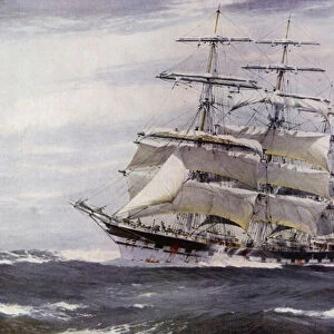Clipper Ships: Middlesex (colour litho)
