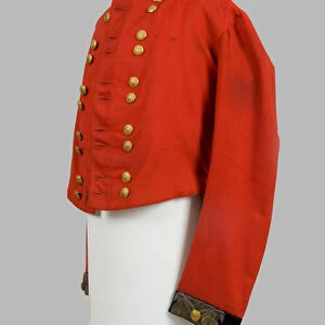 Coatee worn by General Edmund Jeffreys, Depot Battalion, pattern 1846 circa (fabric)
