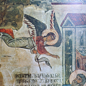 The Comforting of Joseph, 11th century (mural)
