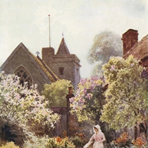 Cooling Church (colour litho)