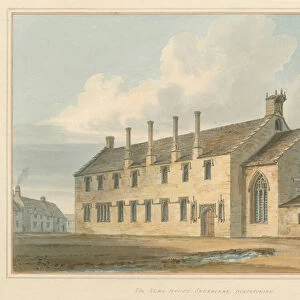 Dorset - Sherborne - The Alms House, 1802 (w / c on paper)