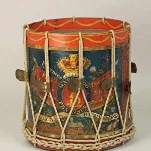 Side drum used by the 42nd (Royal Highland) Regiment of Foot, 1815 circa