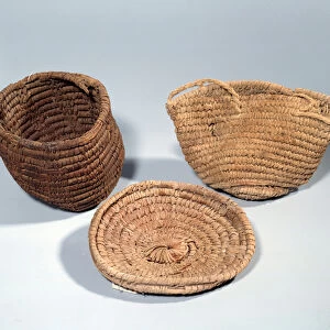 Egyptian antiquite: baskets in baskets. Second intermediate period (around 1710-1550 BC)