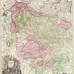 Electorate of Hanover (colour engraving)