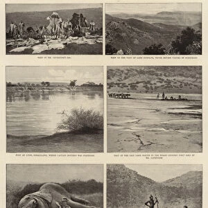 Exploration in East Africa, the Cavendish Expedition (b / w photo)