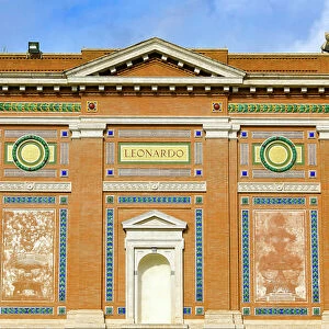 Facade of Pinacoteca Vaticana (photo)