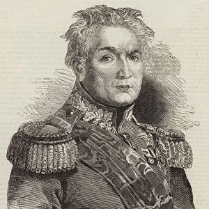 General Osten-Sacken, Commander of a Russian Division at Sebastopol (engraving)