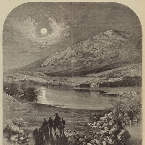 Going Home after the Party (engraving)
