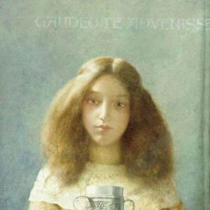 The Grace Cup, (watercolour and pencil on paper)