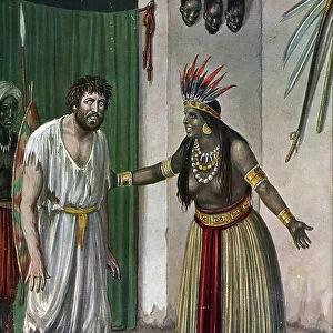 the Italian traveler Ludovico de Verthema (varthema or Barthema or Vertomannus) (1470-1517) during his trip to Mecca, deserte pui is suspicious of being a Christian spy and taken prisoner in Aden where he meets the sultan who will help him escape