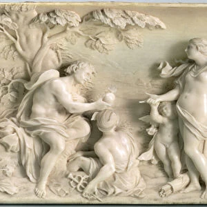 The Judgement of Paris, late 17th century (marble)