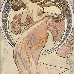 La Danse, 1898 (watercolour on card)