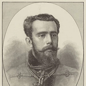 The late Crown Prince Rudolph of Austria (engraving)