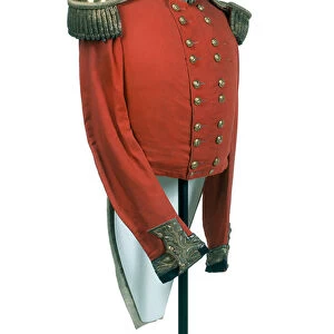 Major-generals full dress coatee worn by HRH George William Frederick Charles, 2nd Duke of Cambridge, 1850 circa (fabric)