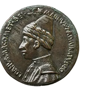 Medal depicting Mehmed II, c. 1460-70 (bronze)