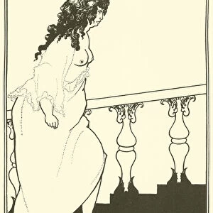Messalina returning from the Bath (lithograph)