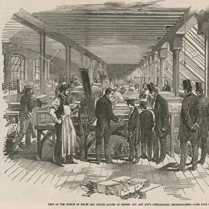 Messrs Day and Sons lithographic establishment (engraving)