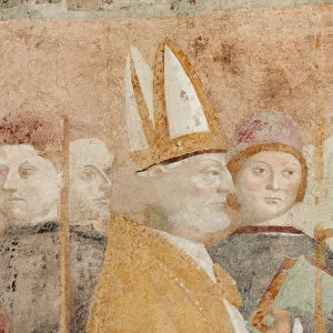 Milan, S. Pietro in Gessate Church, Grifi Chapel, Bernardino Butinone and Bernardo Zenale 1489 / 93, Stories of Sant Ambrogio, Sant Ambrogio as Minister of Peace, Detail