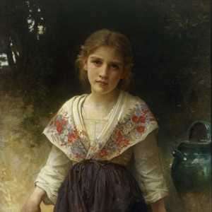 Un Moment de Repos, 1900 (oil on canvas)