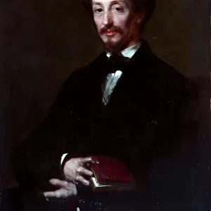 Mr Ernest Gambart (oil on canvas)