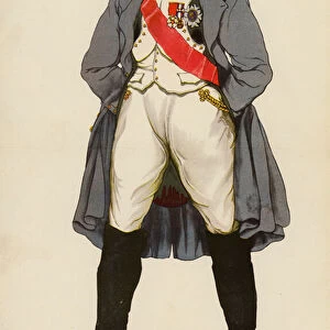 Napoleon (colour litho)