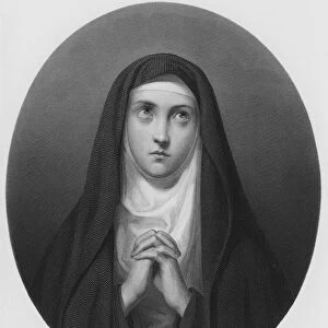 The Nun, from the picture in the Royal Collection (engraving)