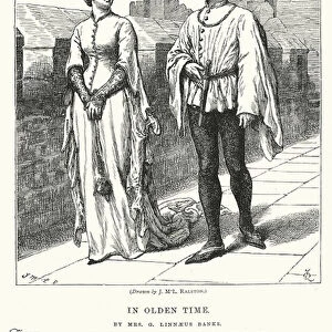 In olden time (engraving)