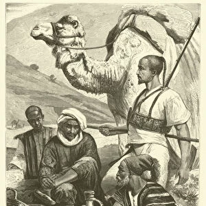 The pirates of the Rif, Morocco (engraving)