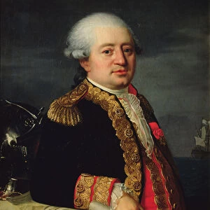 Portrait of the Comte de La Couldre de La Bretonniere (oil on canvas)