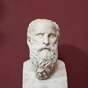 Portrait of the Greek philosopher Diogenes (marble)