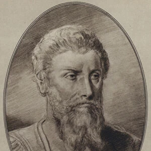 Portraits of Great Philosophers: Marcus Aurelius (litho)