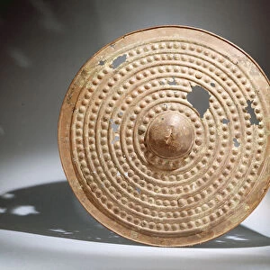 Shield, near Lough Gur, County Limerick, Late Bronze Age, c. 700 BC (bronze)