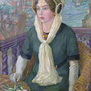 Sigrid Undset, 1911 (oil on canvas)