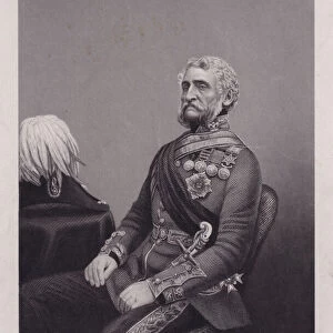 Sir Harry Smith, 1st Baronet, British soldier (engraving)