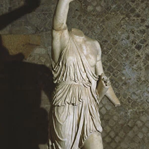 Statue of Amazon, Roman copy of original by Phidias (marble)