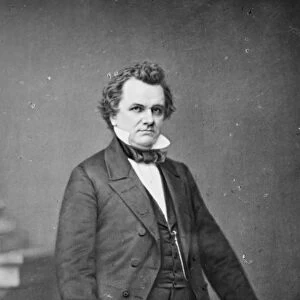 Stephen A. Douglas, 1855-61 (b / w photo)