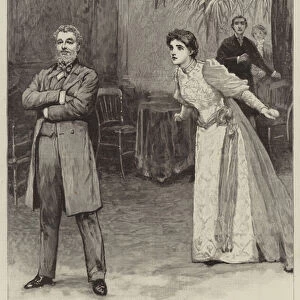 "The Fringe of Society", the New Play at the Criterion Theatre (engraving)