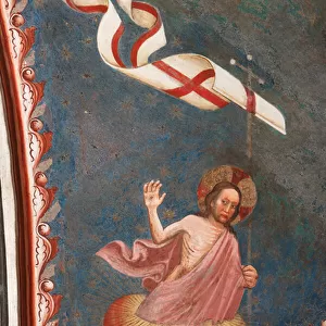 "The resurrected Christ", c. 1420 (fresco)