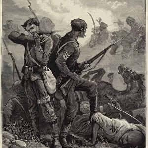 The War in Afghanistan, at Bay (engraving)