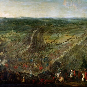 War of the League of Augsburg: "Battle of Fleurus won by the marechal of