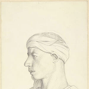 Portrait Egyptian Fellah Jean-Le Gerome French