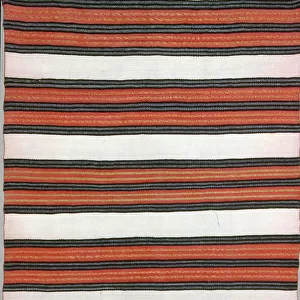 Blanket, probably Pueblo Indian, Southwest, 1851 / 1900. Creator: Unknown