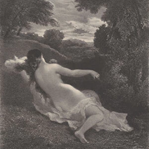 The Dream, ca. 1849-62. ca. 1849-62. Creator: Celestin Nanteuil