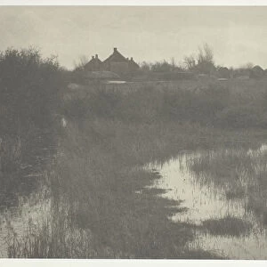 The Fringe of the Marsh, 1886. Creator: Peter Henry Emerson