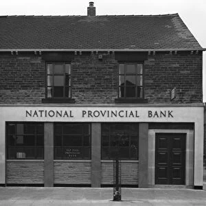 The National Provincial Bank, Goldthorpe, South Yorkshire, 1960. Artist: Michael Walters