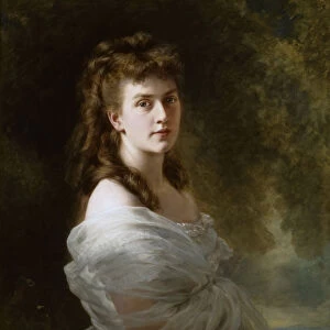 Portrait of Countess Sascha (Alexandrine) von Metzler (1852-1938), 1872