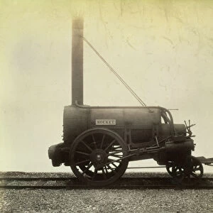 The Rocket, locomotive designed by George Stephenson in 1829, c1905